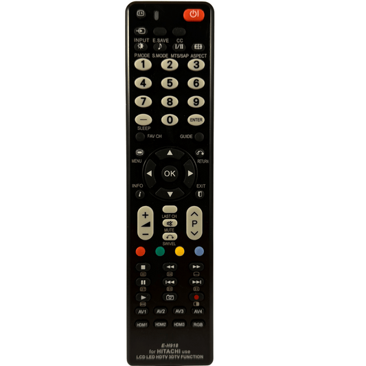 Universal Remote for Hitachi TVs