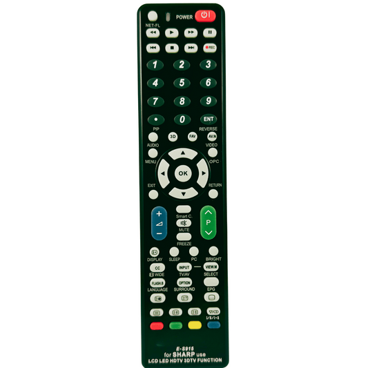 Universal Remote for Sharp TVs
