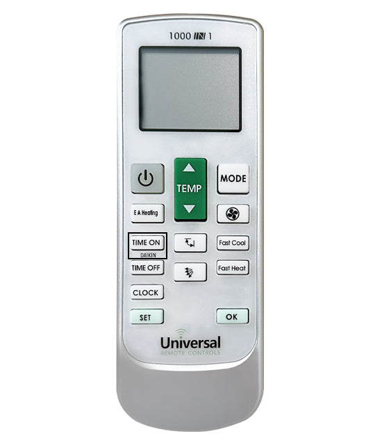 Universal Remote for Daikin A/Cs