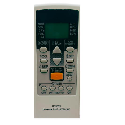 Universal Remote for Fujitsu A/Cs (No setup / Premium model)