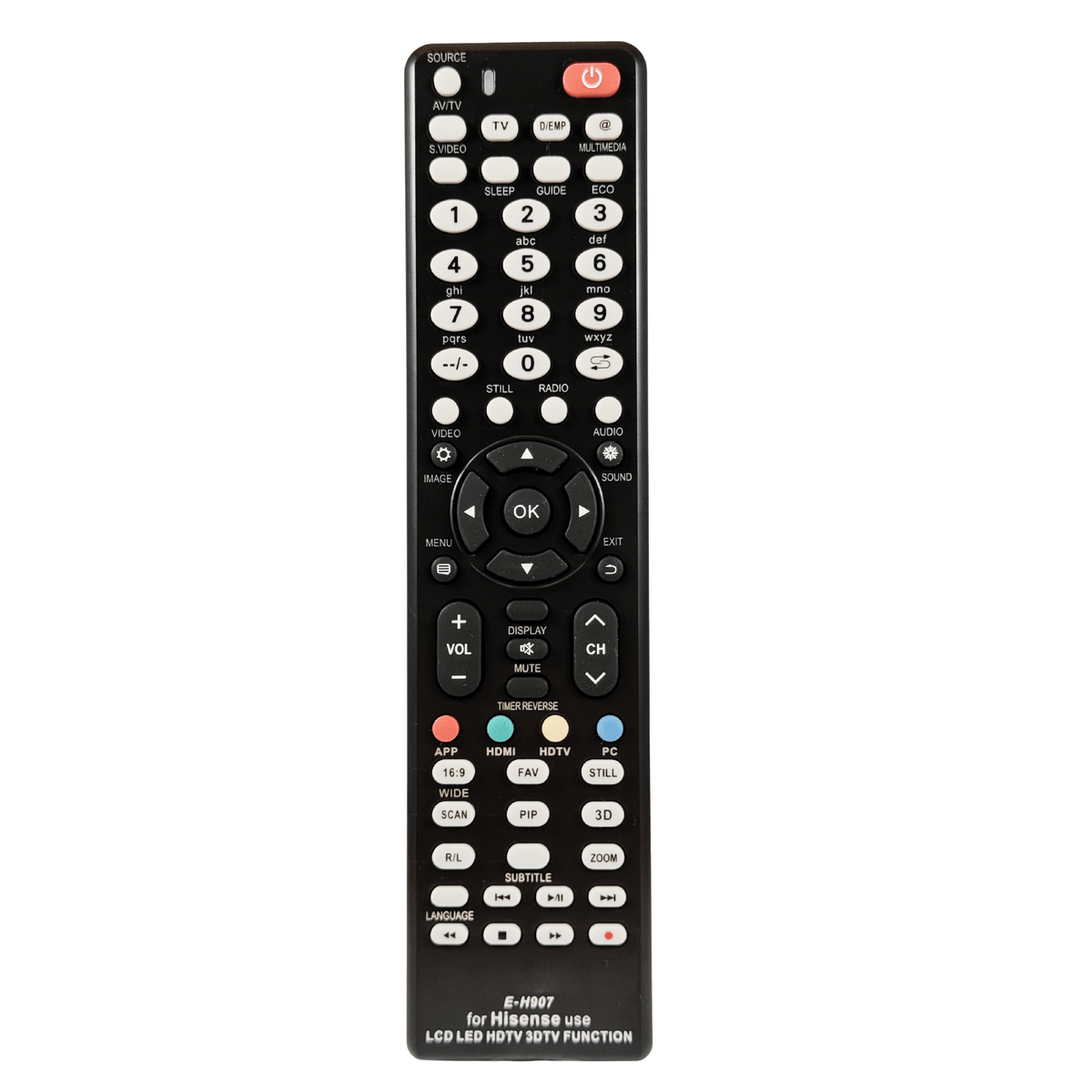 Universal Remote for Hisense TVs – Universal Remote Controls