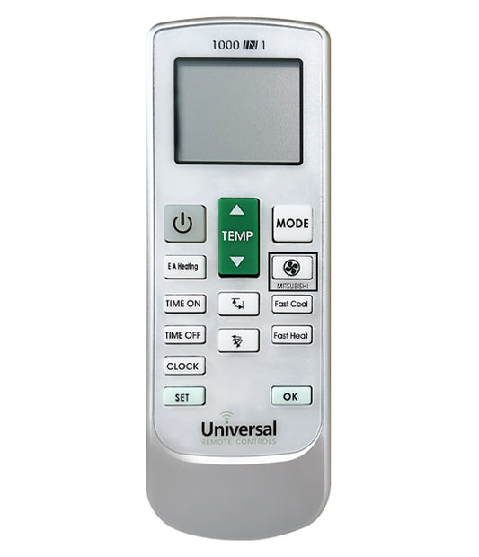 Universal Remote for Mitsubishi A/Cs
